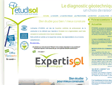 Tablet Screenshot of etudisol.fr